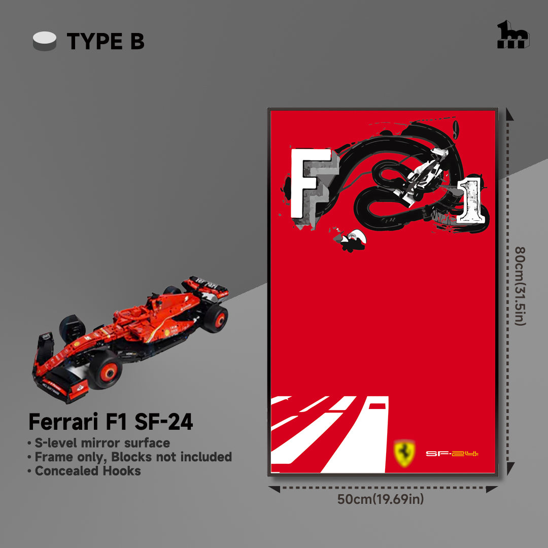Wall Display Frame for Ferrari F1 SF-24