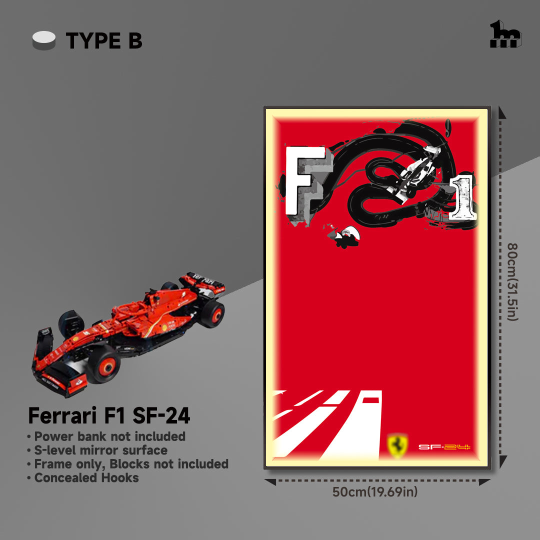 Wall Display Frame for Ferrari F1 SF-24