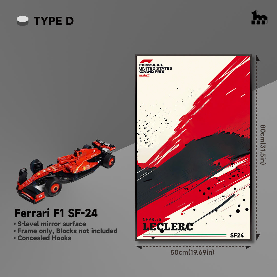 Wall Display Frame for Ferrari F1 SF-24
