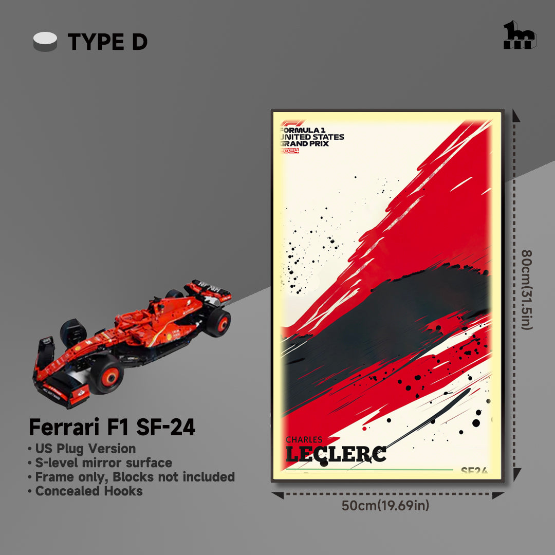 Wall Display Frame for Ferrari F1 SF-24