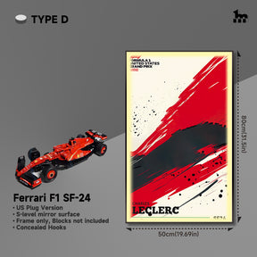 Wall Display Frame for Ferrari F1 SF-24