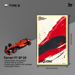 Wall Display Frame for Ferrari F1 SF-24