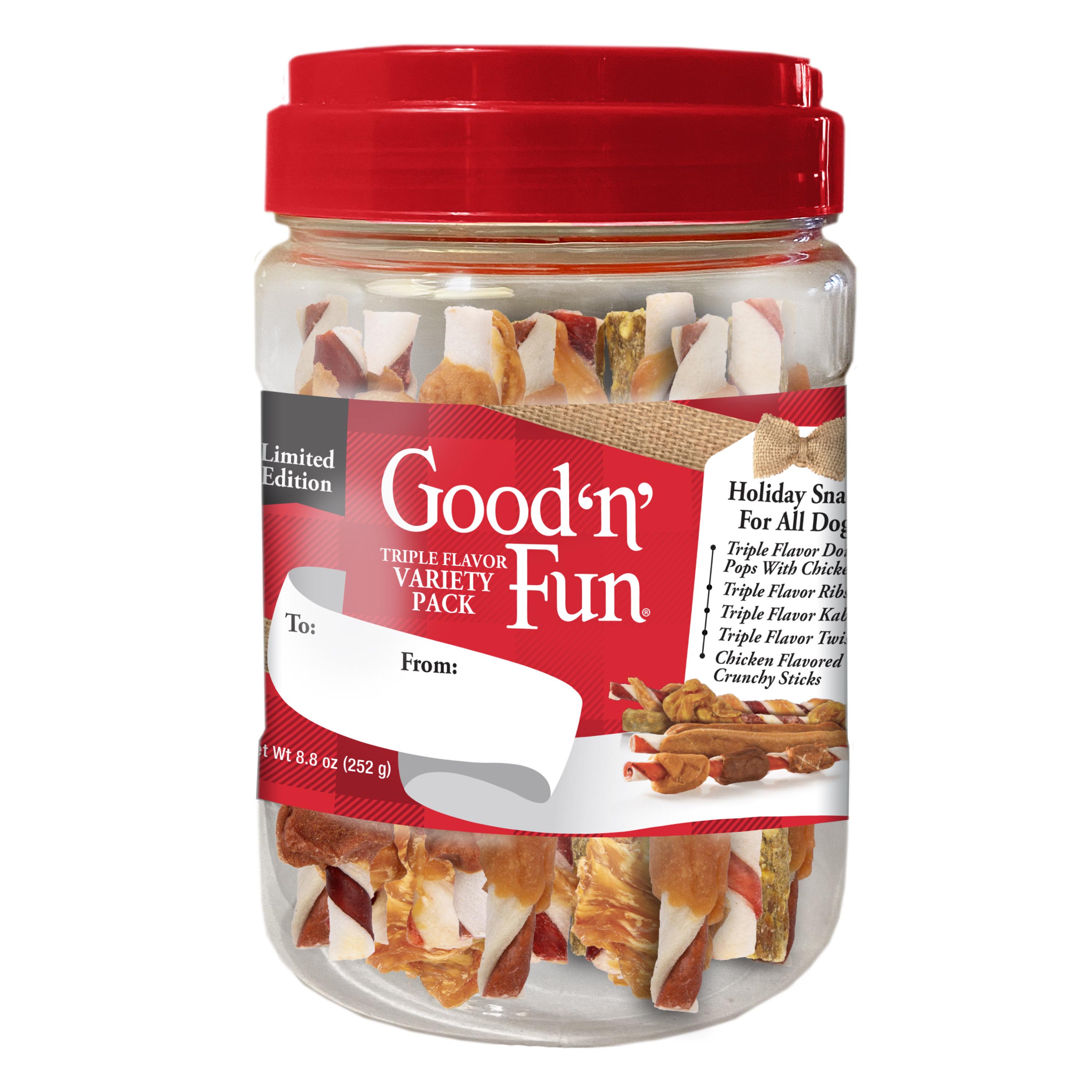 P-94606H Triple Flavor Variety Pack Holiday 24 ct - Front Render