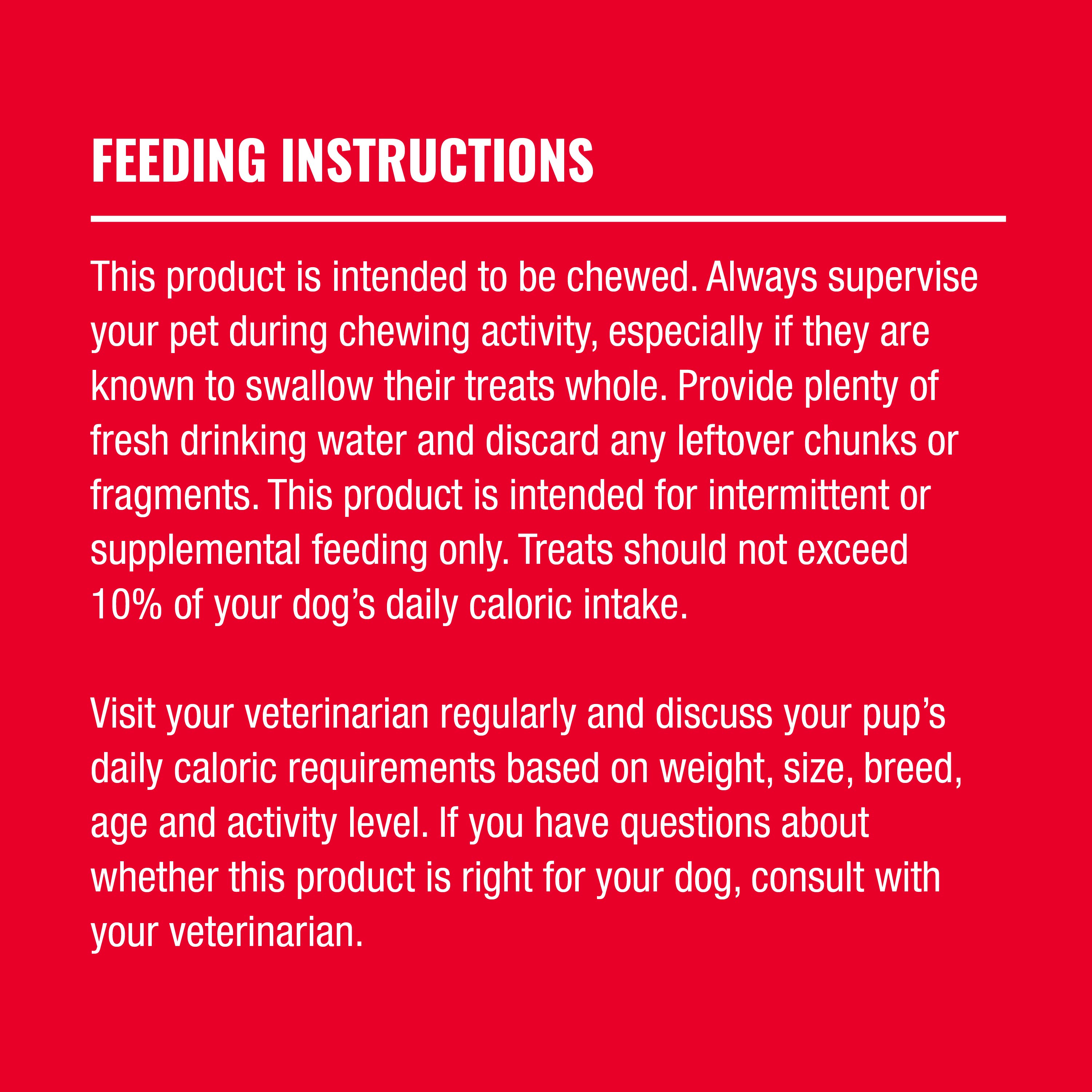 Feeding Instructions